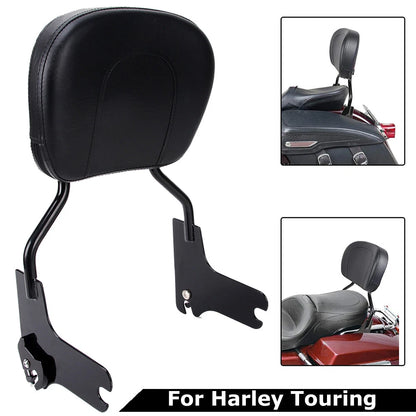 Detachable Backrest Sissy Bar For Harley Touring Electra Street Glide 1997-2008