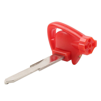Right Ignition Key Blank Uncut Blade Red For Yamaha Motorbike Scooter Motor