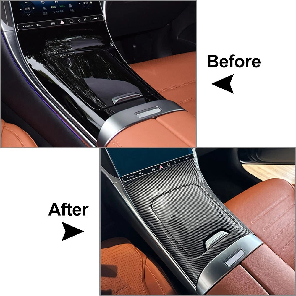 Car Central Control Gear Shift Panel Trim For Mercedes Benz GLC Class X254 2022+