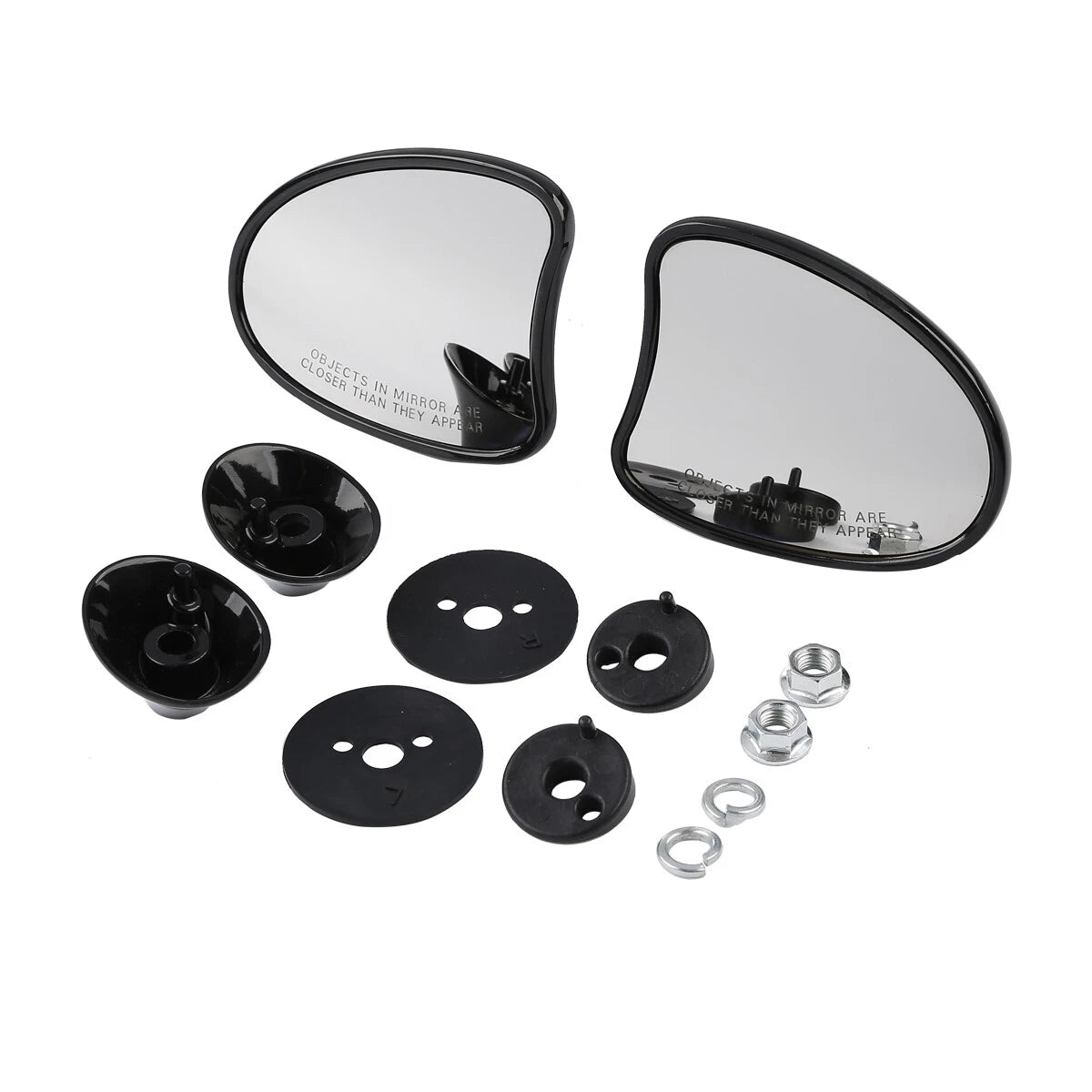 Inner Fairing Mirror Fit For Harley Touring Electra Street Road Glide 2014-2023