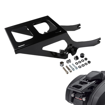 Black King Trunk Pad Mount Rack For Harley Deluxe Heritage Classic 2018-Up 2019
