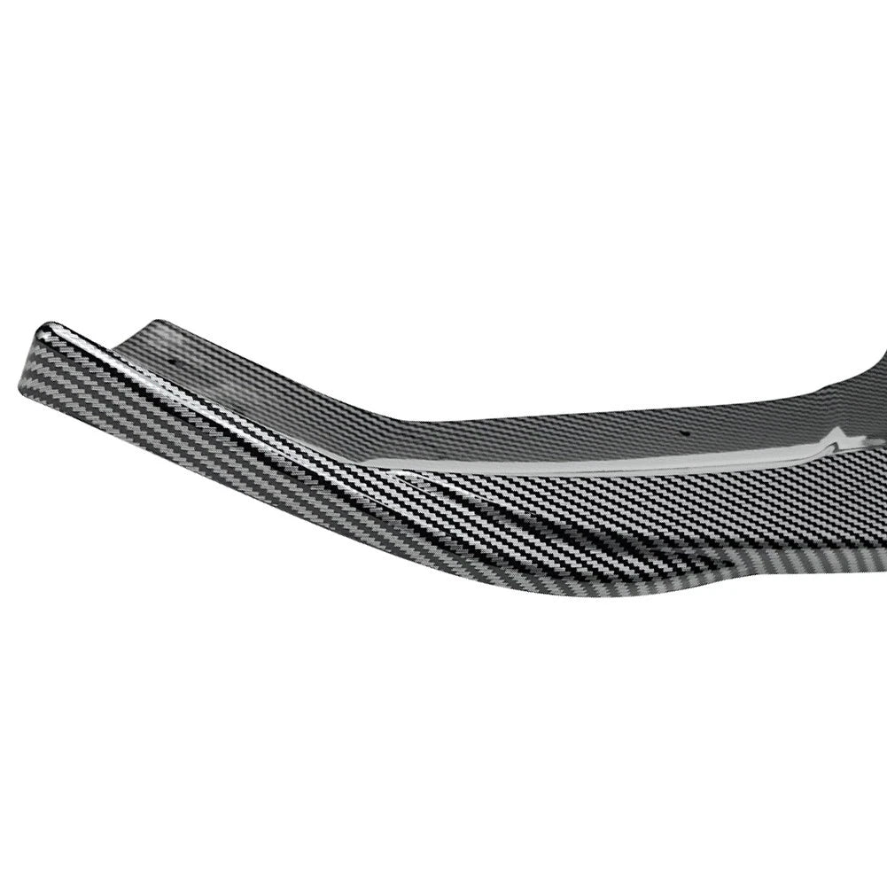 Carbon Look Front Bumper Spoiler Lip Body Kit For Alfa Romeo Stelvio