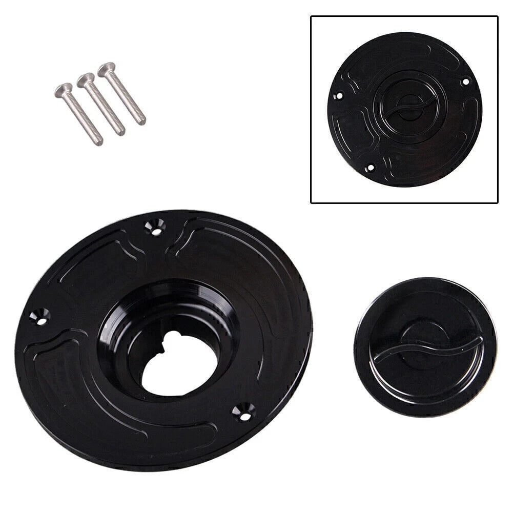 Fuel Gas Tank Cap Black For YAMAHA YZF600 YZF1000 FZ1 FZ6 R1 R6 YSR50 FZR750