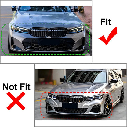 US Diamond Sltyle Front Bumper Kidney Grille For BMW 3 Series G20 G21 G28 22-24