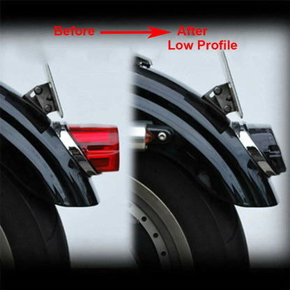 Smoked LED Tail Light Brake Turn Signal Lights for Sportster 1200 883 Dyna FXST