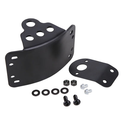Motorcycle Side Mount License Plate Bracket Holder For Harley Chopper Bobber
