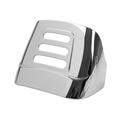 Slotted Tail Light Visor Cover Fit Harley Tri Glide FLHTCUTG 2009-2022 Chrome
