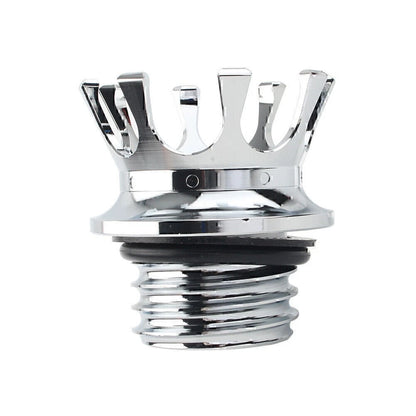 Motorbike Gas Tank Oil Cap Fuel Tank Cover Crown For Harley Road King XL Dyna US