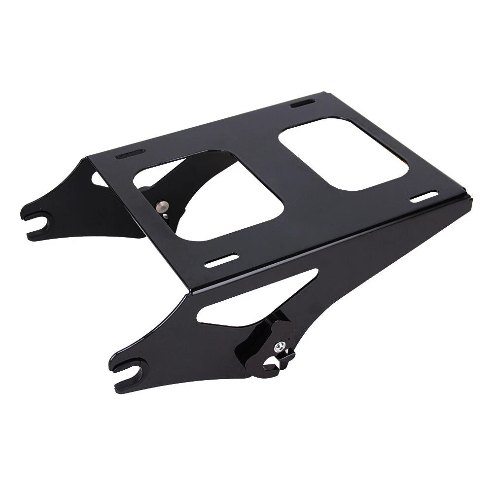Two up Tour Pack Pak Trunk Mounting Rack Luggage Bracket For Harley Touring 14Up