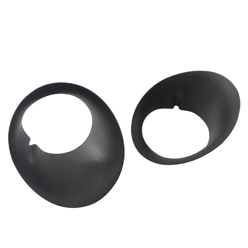 2pcs Front Bumper Fog Light Bezel Cover For Dodge Ram 1500 2500 3500 2002-2008