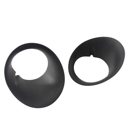 2pcs Front Bumper Fog Light Bezel Cover For Dodge Ram 1500 2500 3500 2002-2008