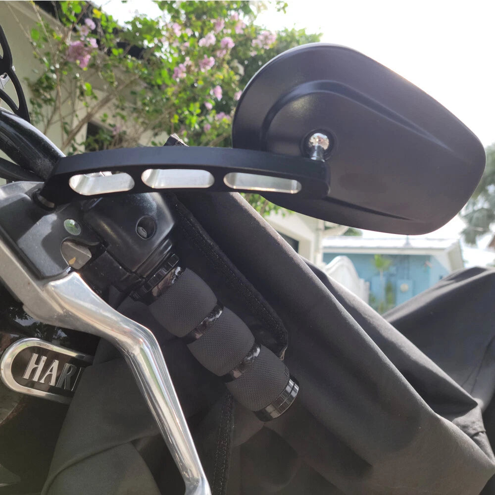 Motorcycle Rear View Mirrors For Harley Touring Street Road Glide King Sportster