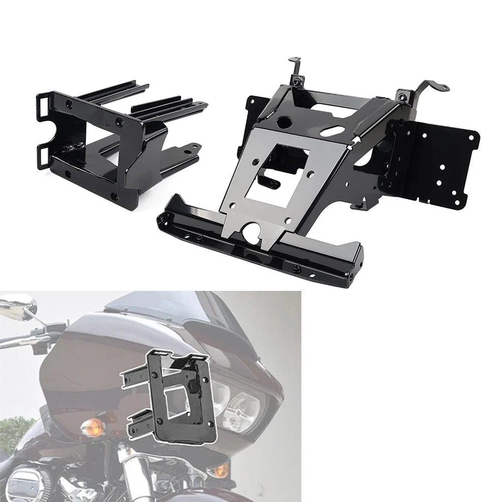 Inner Fairing Radio Mount Frame Support Brackets For Harley Road Glide 2015-2025