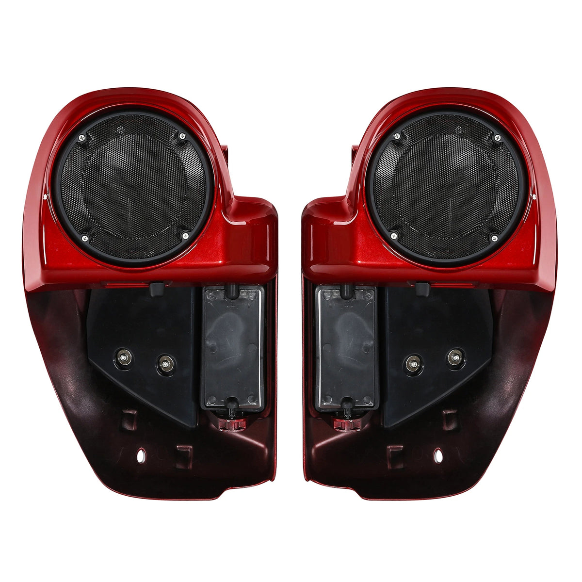 Vented Lower Fairing & Speaker Pod Fit For Harley Street Glide 14-24 Wicked Red