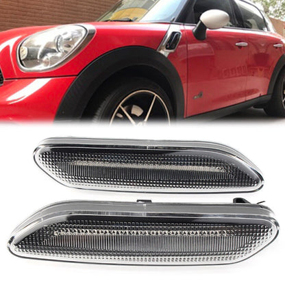 Sequential Side Marker Light Turn Signal Light For MINI Cooper R60 R61 Clear US