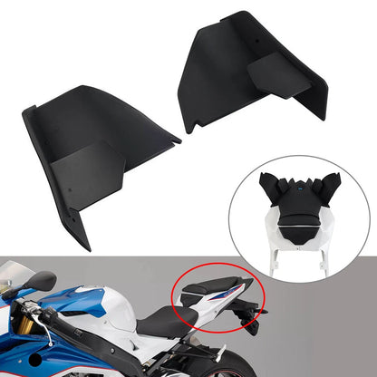 Fixed Wing Fairing Winglet Spoiler Aerodynamic Wing For BMW S1000RR 15-18 Black