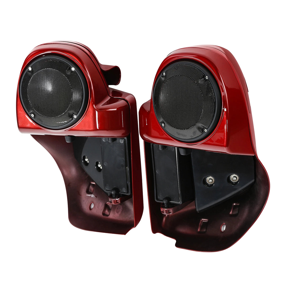 Vented Lower Fairing & Speaker Pod Fit For Harley Street Glide 14-24 Wicked Red