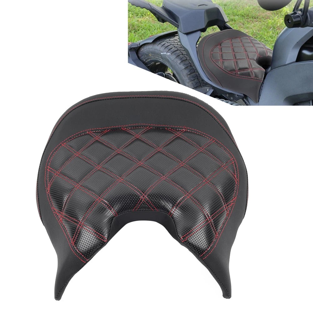 Red Line Motorcycle Rider Driver Seat Cushion For Can Am Ryker Sport 2022-2024