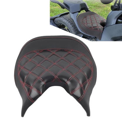 Red Line Motorcycle Rider Driver Seat Cushion For Can Am Ryker Sport 2022-2024