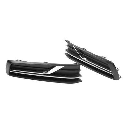 Front Bumper Lower Fog Light Bezel Cover 1 Pair Fit For VW Passat 2016-2019 2018