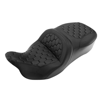 Rider Driver Passenger Seat Fit For Harley Touring Electra Road Glide 09-24 23