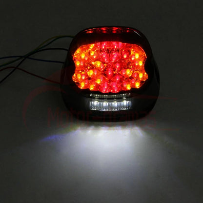 Rear Tail Light Brake LED Smoke 12V for Harley Electra Street Road Glide Touring