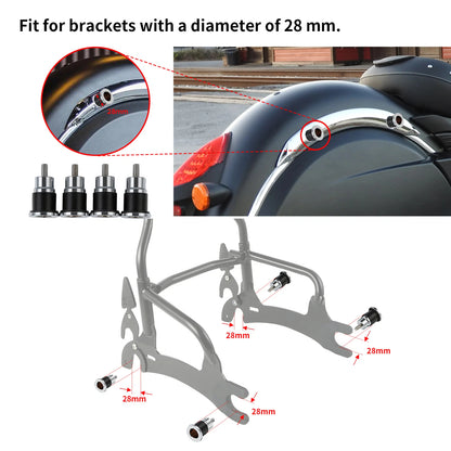 12" Backrest Sissy Bar Rack & Spools Fit For Indian Chieftain Dark Horse 2016-22