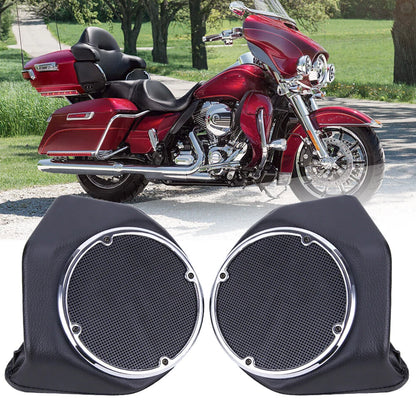 6.5'' Rear Speakers Pods For Harley Touring King Tour Pak Street Glide 2014-2023