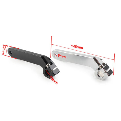 Shift Shifter Rod Lever Silver Fit Harley FLT 1982-18 Road Glide FLTRX 2015-2020