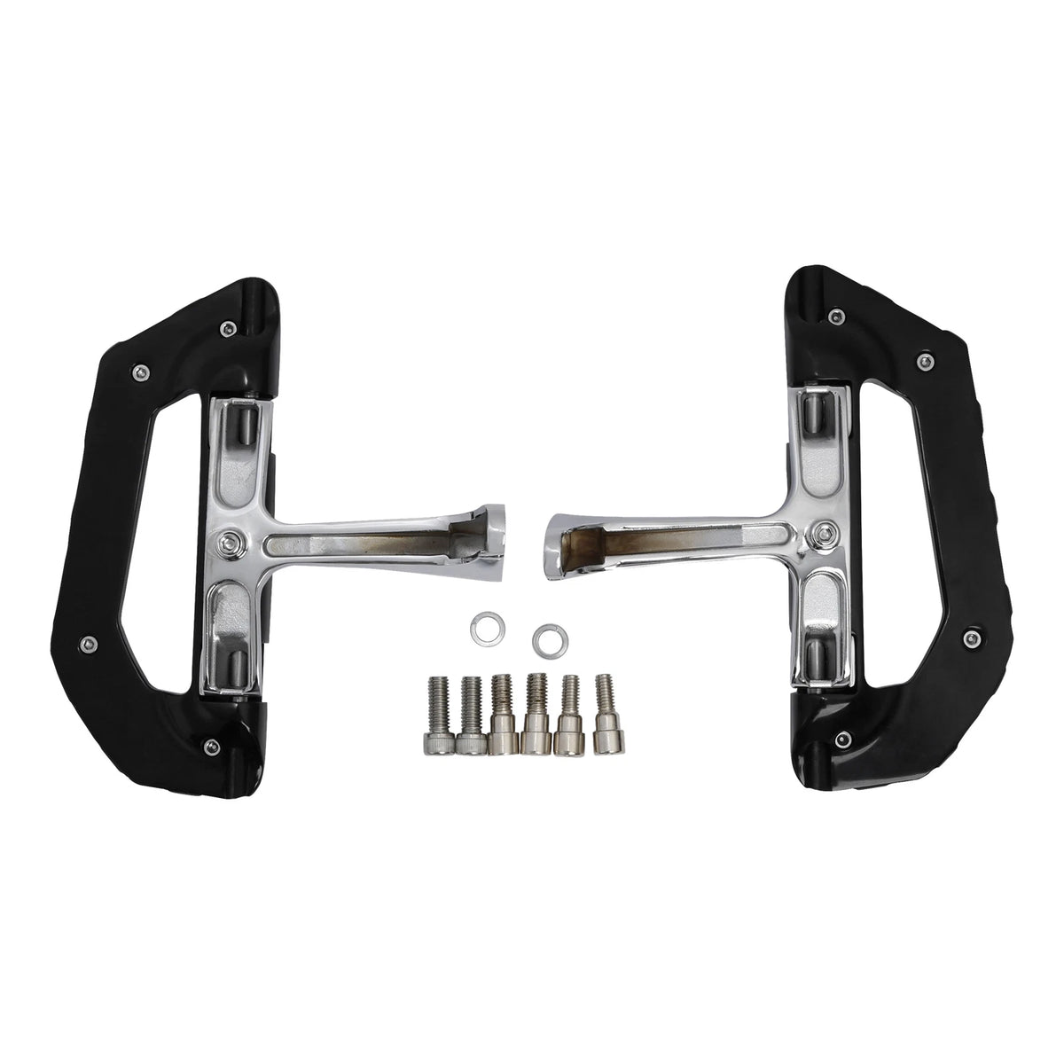 Front & Rear FloorBoard Footboards Fit For Harley Touring Models 1993-2024 TCMT