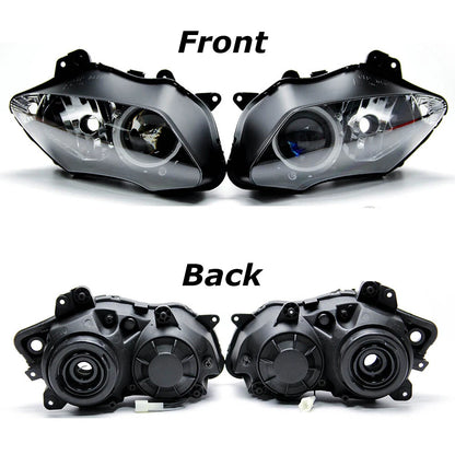 Left+Right Headlight Head Lamp Assembly For Yamaha YZF R1 2007 2008 YZF-R1 07 08