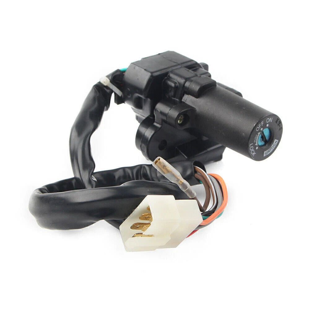 Ignition Switch Lock Key Fit For Kawasaki Ninja ZX6R ZX-7R ZX750 ZZR400