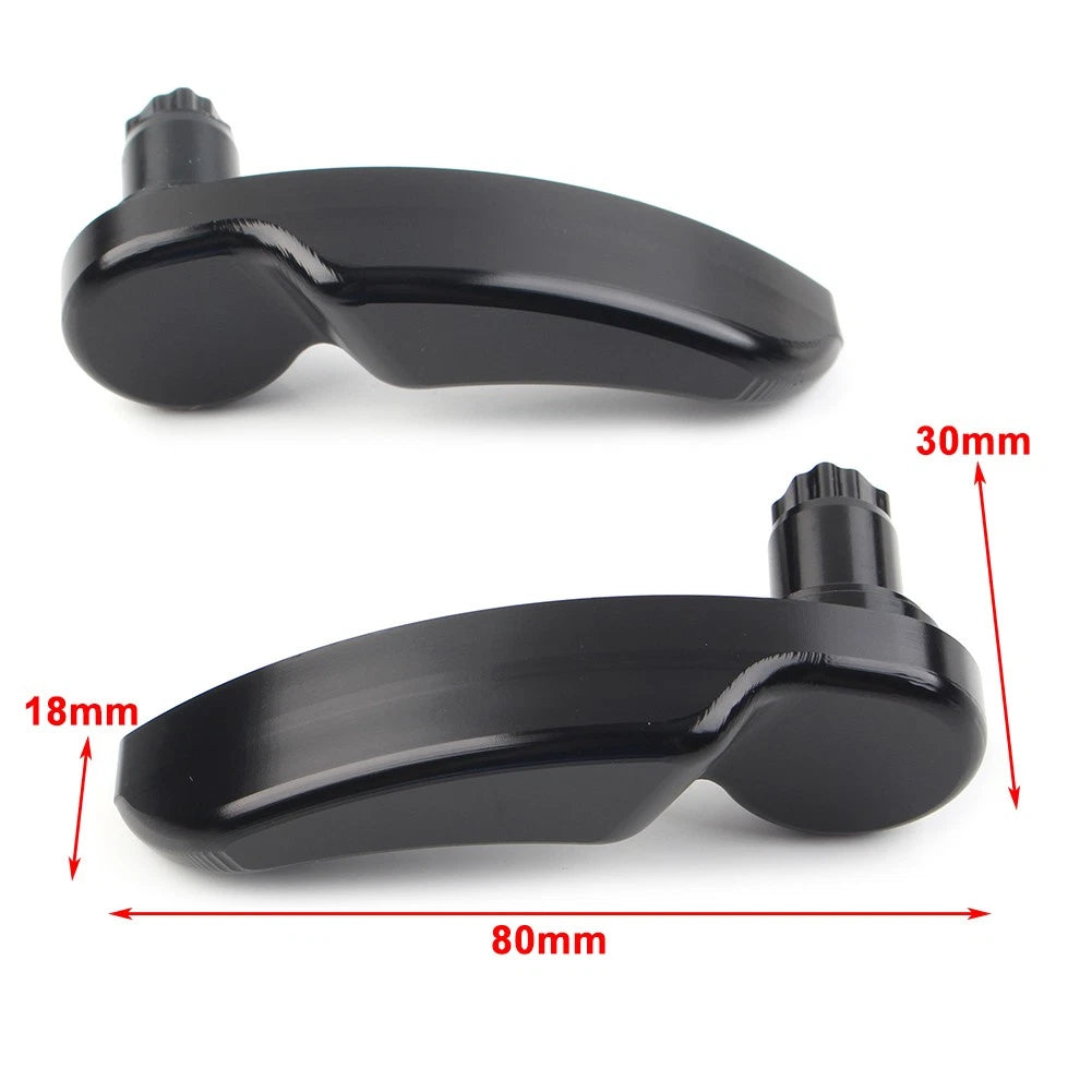 Hard Saddlebag Latch Lever Lid Lifter Black for Harley Street Glide 2014-2022 ab