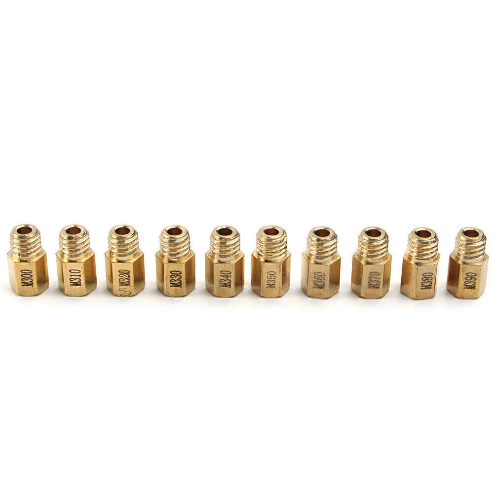 Hex Style Main Jets Kit For Mikuni VM TM TMX Carburetor 300-390 Set 350 370 US