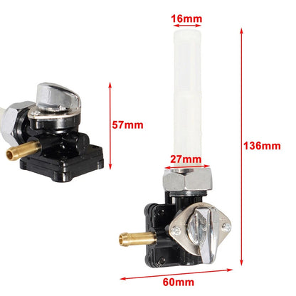 Fuel Valve Petcock with Male Thread For Harley FLST FXST FLT 1995-2001 61338-94D
