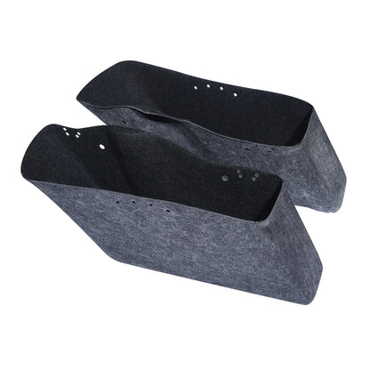 Drop-in Saddlebag Insert Carpet Liner Fit For Harley Touring Electra Glide 14-Up
