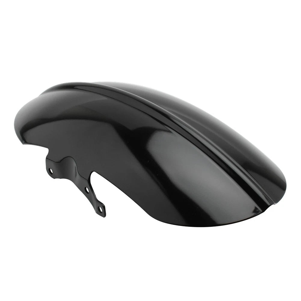 1x Vivid Black Short Front Mudguard Fender For Bobber Speedmaster 2018+ motor US