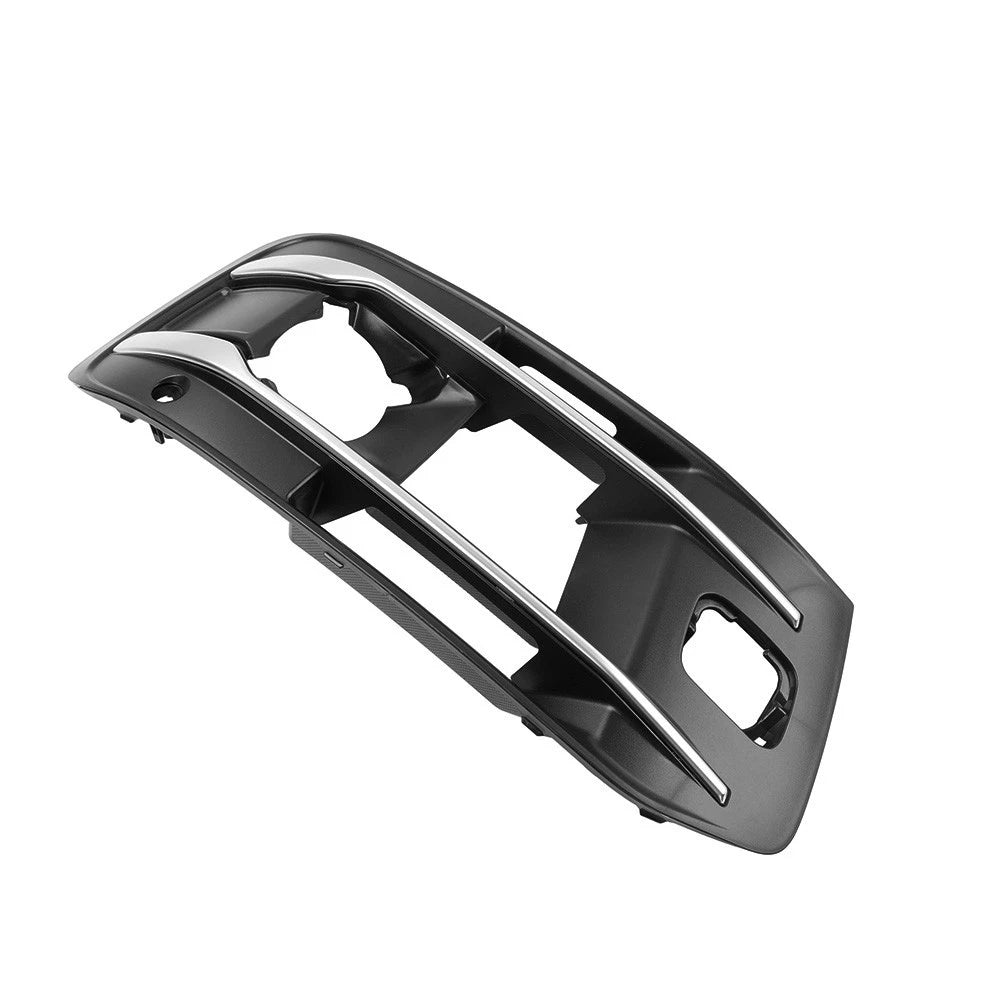 1 Piece Right Side Front Bumper Fog Light Grille Cover Fit For Audi Q7 2016-2019