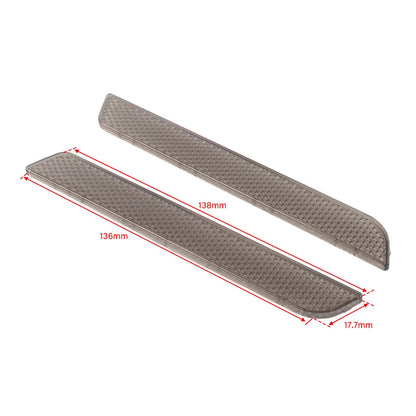 Pair Small Reflectors Saddle Bag Latch Cover Fit Harley Road Glide FLTRX 2014+