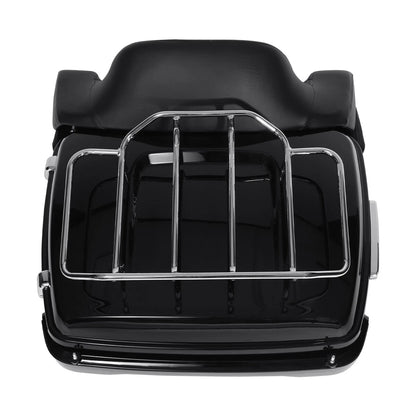 King Trunk Pad Light Rack Speakers Docking For Harley Electra Road Glide 2014-26