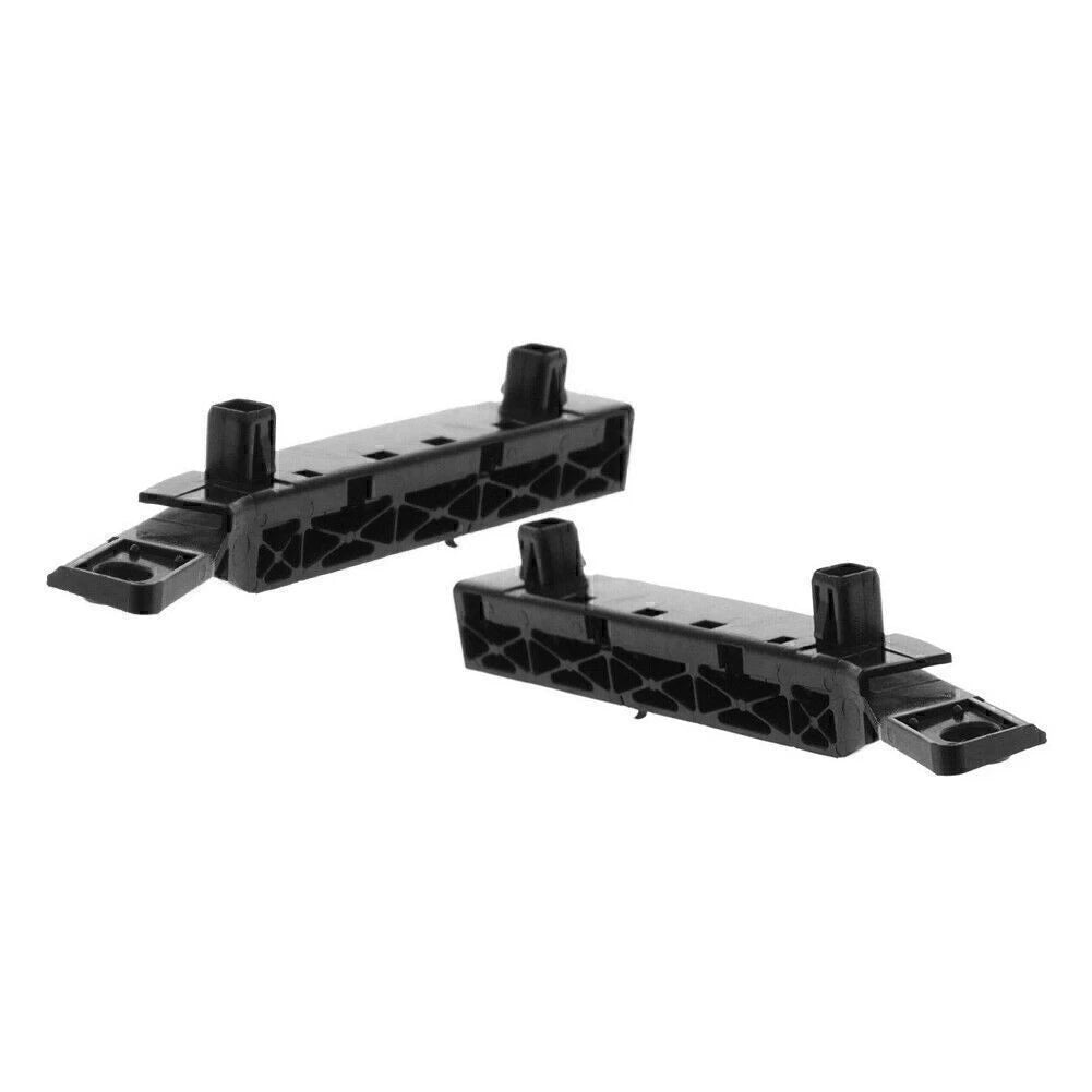 2PCS Bumper Bracket Front Left & Right Side Set Fit Nissan Versa 2007-2012 Black