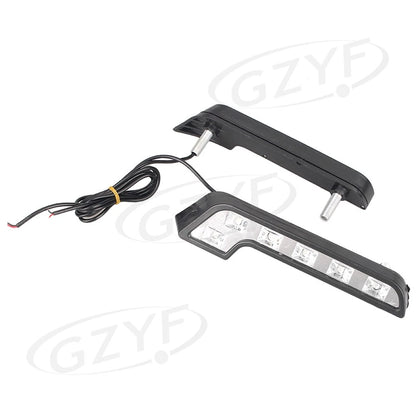 2x L-Shape Euro 6-LED Daytime Running Lights DRL Universal for Mercedes-Benz Car
