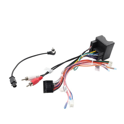 16Pin Stereo Radio Wiring Harness Power Cable For BMW 3 Series E90 X1 E84