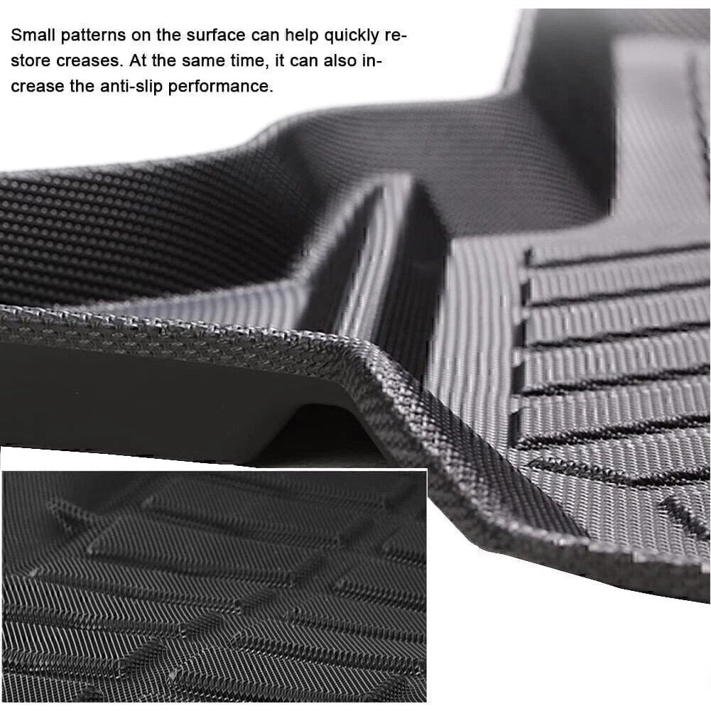 Black Car  Rear Boot Cargo Liner Trunk Floor Mat Tray For Honda CRV 2017-2022