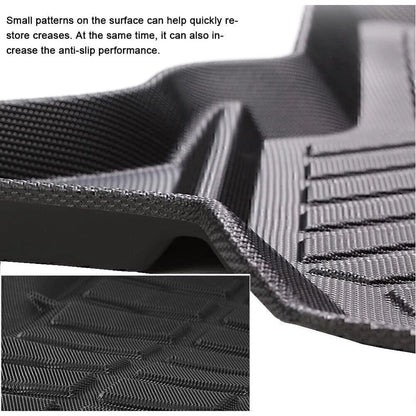 Black Car  Rear Boot Cargo Liner Trunk Floor Mat Tray For Honda CRV 2017-2022