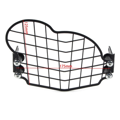 Black Front Headlight Protector Grille Steel Guard Cover For BMW G650GS 2011-17