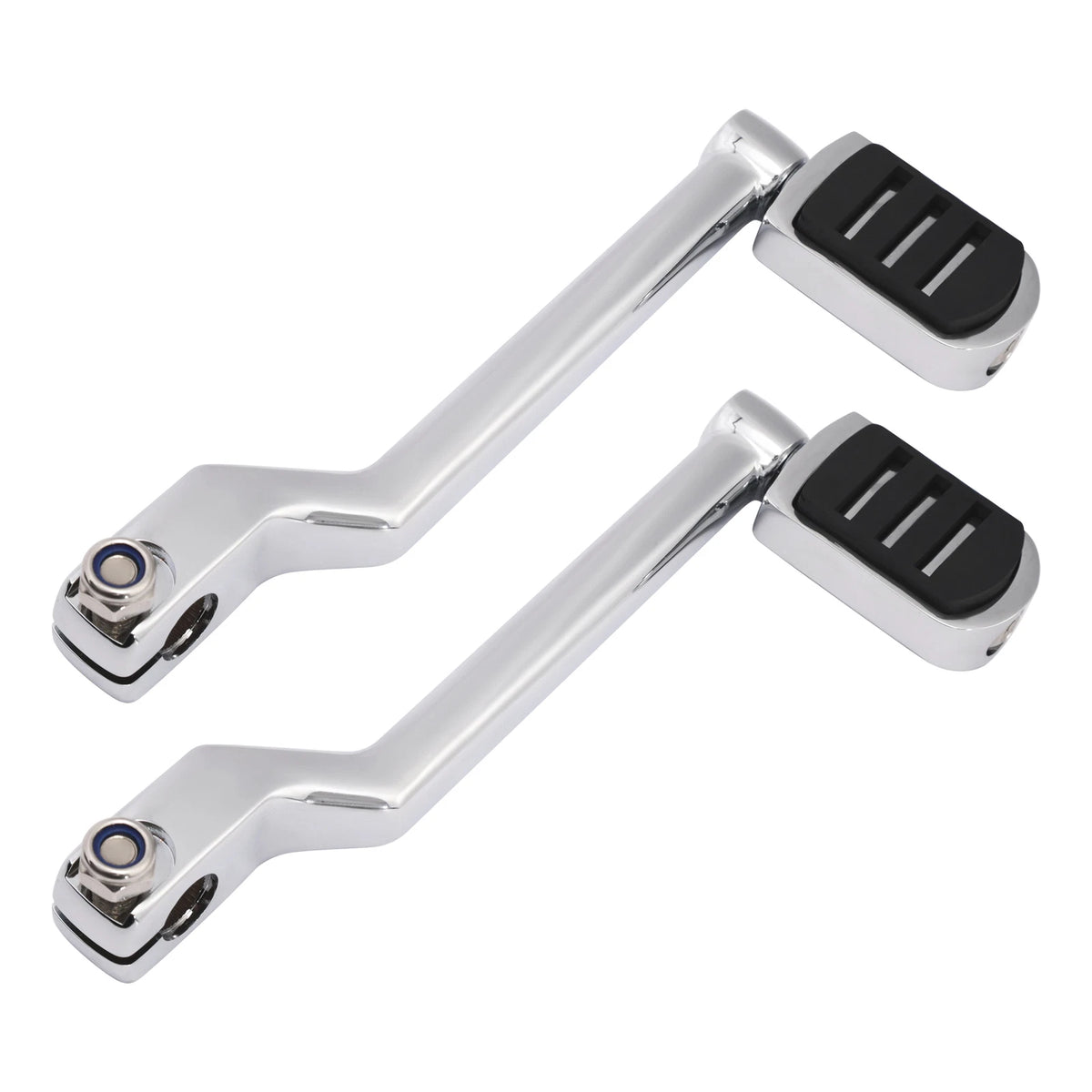 Chrome Heel Shift Lever Shifter Pegs Fit For Harley Touring Road King 1988-Up US