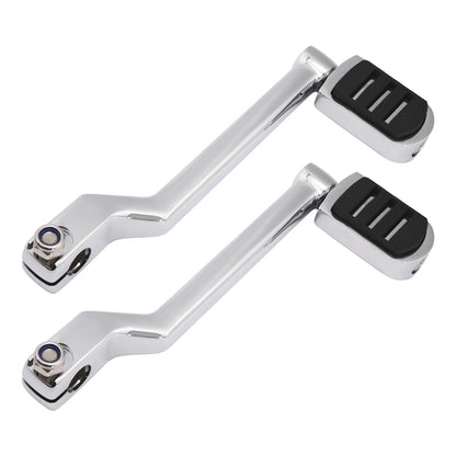 Chrome Heel Shift Lever Shifter Pegs Fit For Harley Touring Road King 1988-Up US