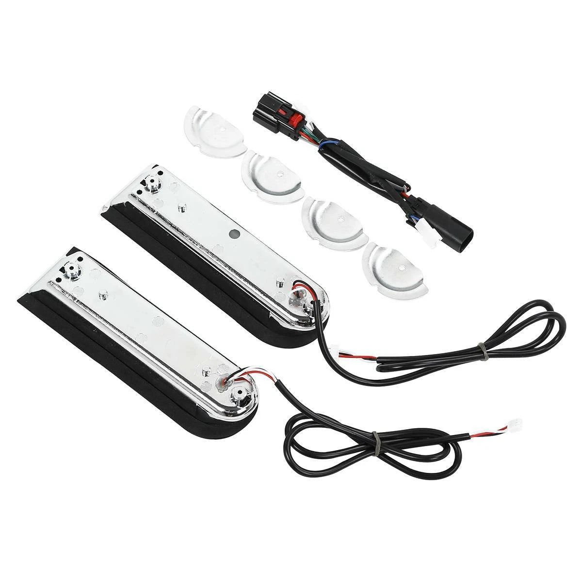 Saddlebags LED Insert Light & Brake Turn Lights For Harley Road Glide King 14-24
