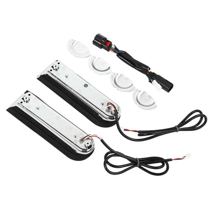 Saddlebags LED Insert Light & Brake Turn Lights For Harley Road Glide King 14-24